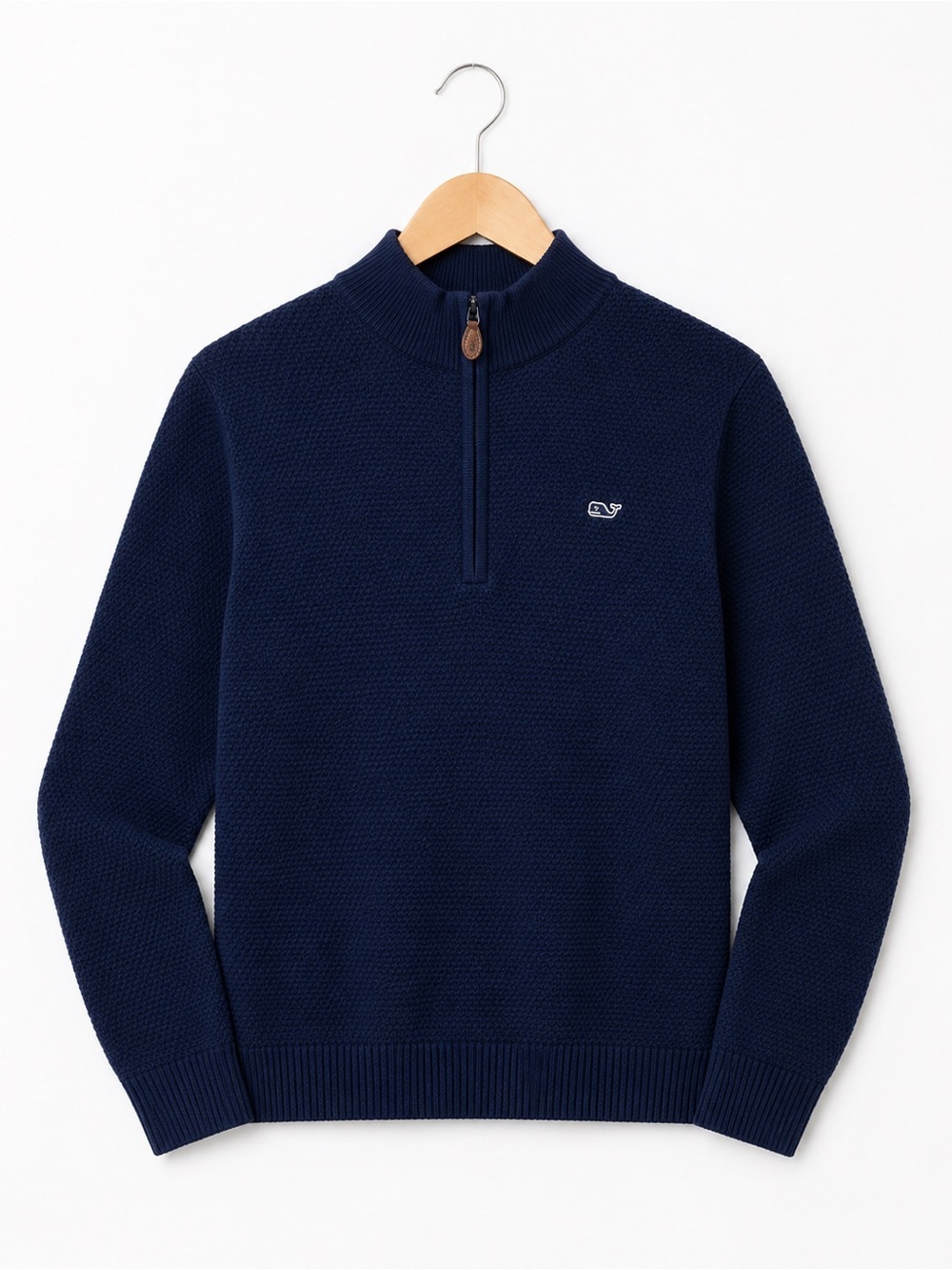 Vineyard Vines Quater Zip Waffle Sweater